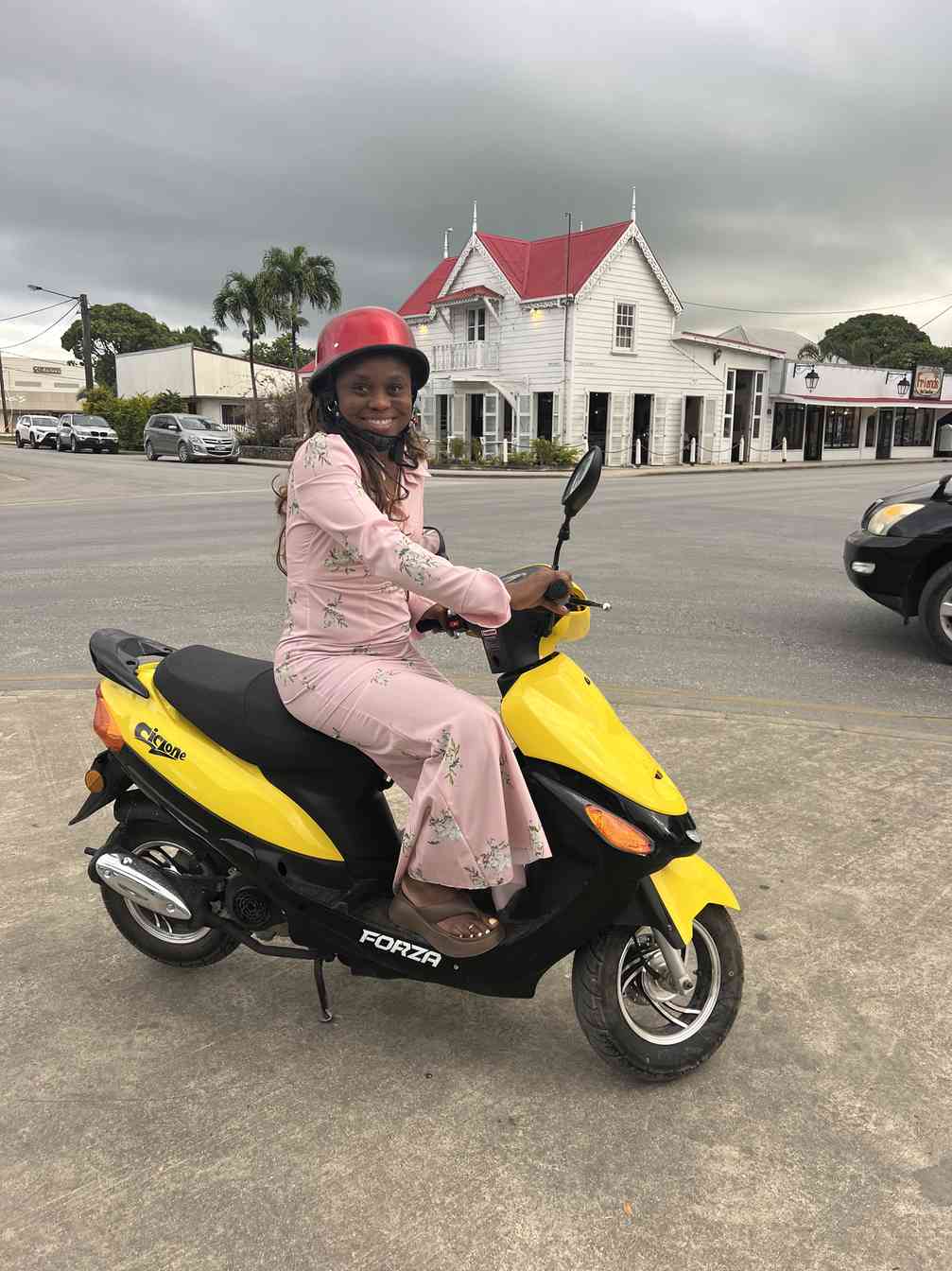 Jane cruising Nuku'alofa